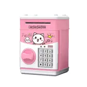 Catzon Children's Electronic Piggy Bank with Password Cute ATM Piggy Bank Great Toy Gift-PinkCat