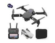 Full 4K HD E88 RC Dual Camera Drone Black