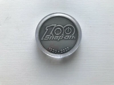 Snap-on Tools NEW RARE GRAY 100th Anniversary Collectible Coin 100 ANNIV LIMITED