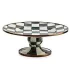 Mackenzie childs Courtly Check Mini Pedestal Platter