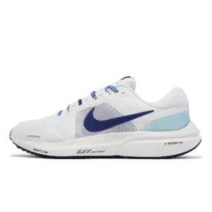 【NIKE 耐吉】慢跑鞋 Air Zoom Vomero 16 PRM 白 藍 男鞋 反光 緩震 路跑 運動鞋(FJ0330-100)