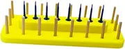 ＫＬＫＣＭＳ Fishing Fly and Thread Reel Storage Rack 25.4x9.4cm Lure Showing Stand Holder Shelf