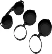 Binoculars Protective Rubber Objective Lens Caps Binocular Eyepiece Lens Cover Telescope Cover Lens Protection B