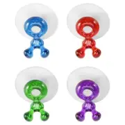 Toothbrush Holder with Suction Cup Towel Wall Hooks Reusable Drill- Hook6692