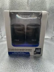 iHome iHM89 Rechargeable Mini Speakers f/ All Apple iPhone 6 5s 5c 5 4s 4 3Gs 3G