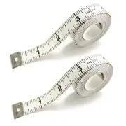 Body Measuring Tape, 2 Pcs Double Sided Soft Measuring Tape for Sewing, Tailo...