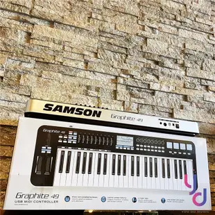 SAMSON Graphite 49 49鍵 主控 鍵盤 MIDI 半配重 編曲 Ipad (10折)