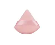 Pink 2PCS Cosmetic Puff Triangle Mini Cotton MakeUp Sponge Puffs Make Up Tool
