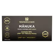 [Watson and Son] Watson & Son Manuka Honey with Lemon Lozenges 8 Pack
