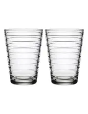 [IITTALA] Aino Aalto Set Of 2 Highball Clear