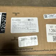 Lithonia Lighting LBR4 Silver 3000K-5000K Dimable Adj output 500-1000lumens