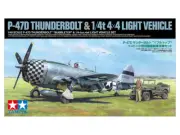 Tamiya 1/48 P-47D Thunderbolt Bubbletop Plastic Model Kit 25214 TAM25214
