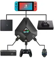 Mouse & Keyboard Converter: USB Adapter for PS4, PS3, X-box One, X-box 360, and switch lite