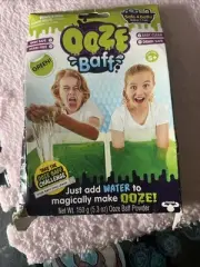 NEW OOZE BAFF Green Slime Single Powder Pack Skin Safe Easy Clean Youtube