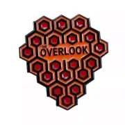 THE SHINING - THE OVERLOOK HOTEL - ENAMEL LAPEL PIN