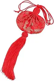 ERINGOGO Delicate Chinese Sachet Pouch Portable Empty Sachet for Storing Dried Flowers Items Festival Accessory for Hanfu Lovers Chinlon Material