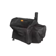 Grill Cover For Offset Smoker Highland Reverse Flow 59" Heavy Duty Resists Water