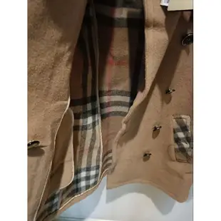 BURBERRY BRIT 100%羊毛外套/大衣