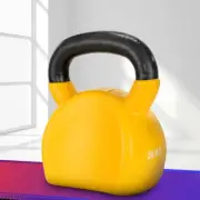 20Kg Kettlebell Set Weightlifting Bench Dumbbells Kettle Bell Gym Home