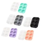 5PCS Egg Molds Silicone Egg Bite Molds Jello Egg Molds for Whole Egg Easter7472