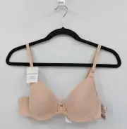 Chantelle Bra Women's 32C Blush Beige Aeria Light Spacer Mesh 1291