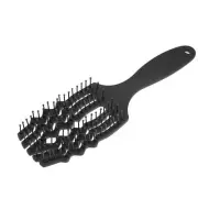 1Pcs Tangle Hair Brush Paddle Detangler for All Hair Types Black