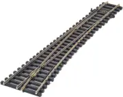 Peco SL-U1296 TT:120 Gauge Code 55 Medium Radius Left Hand Turnout Unifrog
