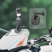 Motorcycle Windshield Camera Clamp Mount Bracket for Insta360 Ace/Ace Pro/ONE R