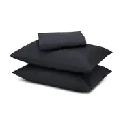 500 Thread Count Australian Grown Cotton Sheet Set - Queen Bed, Anthracite