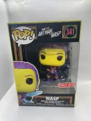 Funko Pop Marvel WASP #341 Target exclusive Antman & the Wasp blacklight