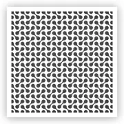 Pattern #22 Stencil - Choose a Size - Laser-Cut Reusable Plastic