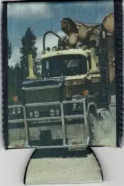 MACK SUPERLINER IMAGE FOLDABLE CAN & STUBBY COOLER (B)