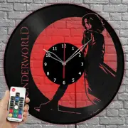 LED Vinyl Clock Underworld LED Light Vinyl Record Wall Clock Home Decor 1389