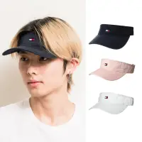 在飛比找momo購物網優惠-【Tommy Hilfiger】刺繡國旗帽子 cap 鴨舌帽