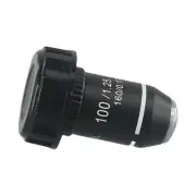Black 195 High Quality Microscope Objective Lens 20 2mm RMS Mount Size 4X 100X