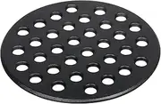 BBQ High Heat Cast Iron Charcoal Fire Grate Fits for Large Big Green Egg fire Grate and kamado Joe Grill Parts Charcoal Grate Accessories-9'' LFGC
