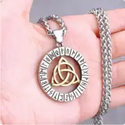 Nordic Vikings Tree of Life Odin Necklace Various Men Celtic Amulet Pendant D1