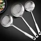 Thickened Food Strainer Sieve Scoop Long Handle Cooking Tools Kitchen