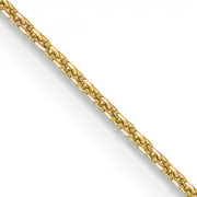 20 Inch 14K .85 mm D/C Cable Chain