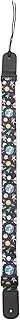 ERINGOGO Ukulele Shoulder Strap for Unique Pattern for Musical Instruments Durable Design with Leather Ends for Young Musicians