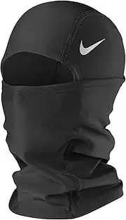 [Nike] (One Size fits Most, Adult and Youth, Anthracite/White) Pro Hyperwarm Hydropull Hood,OSFM(Anthracite/White)