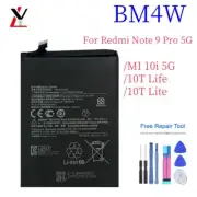New BM4W Replacement Battery For Xiaomi 10T Lite 5G 10i 5G Redmi Note 9 Pro 5G
