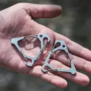 Triangle Hanging Buckle Multifunctional Lantern Stand Hooks for Outdoor Hiking