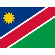 Namibia National Flag World Flags Country Poster Huge Art Print Picture 18X24 In