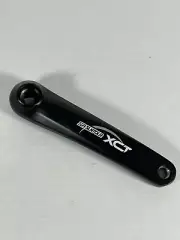 SR Suntour XCT Left Crank Arm 170 / 175mm Black For Mountain Square Taper NOS