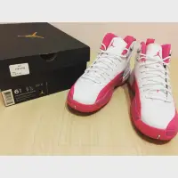 在飛比找蝦皮購物優惠-AIR JORDAN 12 RETRO GG 粉紅