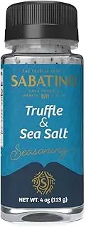 Sabatino Tartufi Truffle Salt Shaker, All Natural Gourmet Truffle Salt Seasoning, Sicilian Sea Salt,Kosher, Non-GMO Project Verified, 4 oz