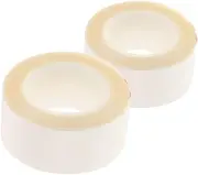 2 Pcs Lace Glue Kit Hair Barrettes for Women Snap Pink Lash Tape Square Hair Clips Tape in Hair Extensions Tape in Extensions Double Prong Hair Clips Transparent