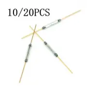 10pcs 2X14MM Reed Switch 3 Pin Magnetic Normally Open And Normally Closed