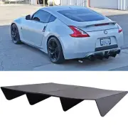 For Nissan 370Z 350Z Rear Diffuser 4 Shark Fins Bumper Lip Splitter With Screws (for: Nissan)